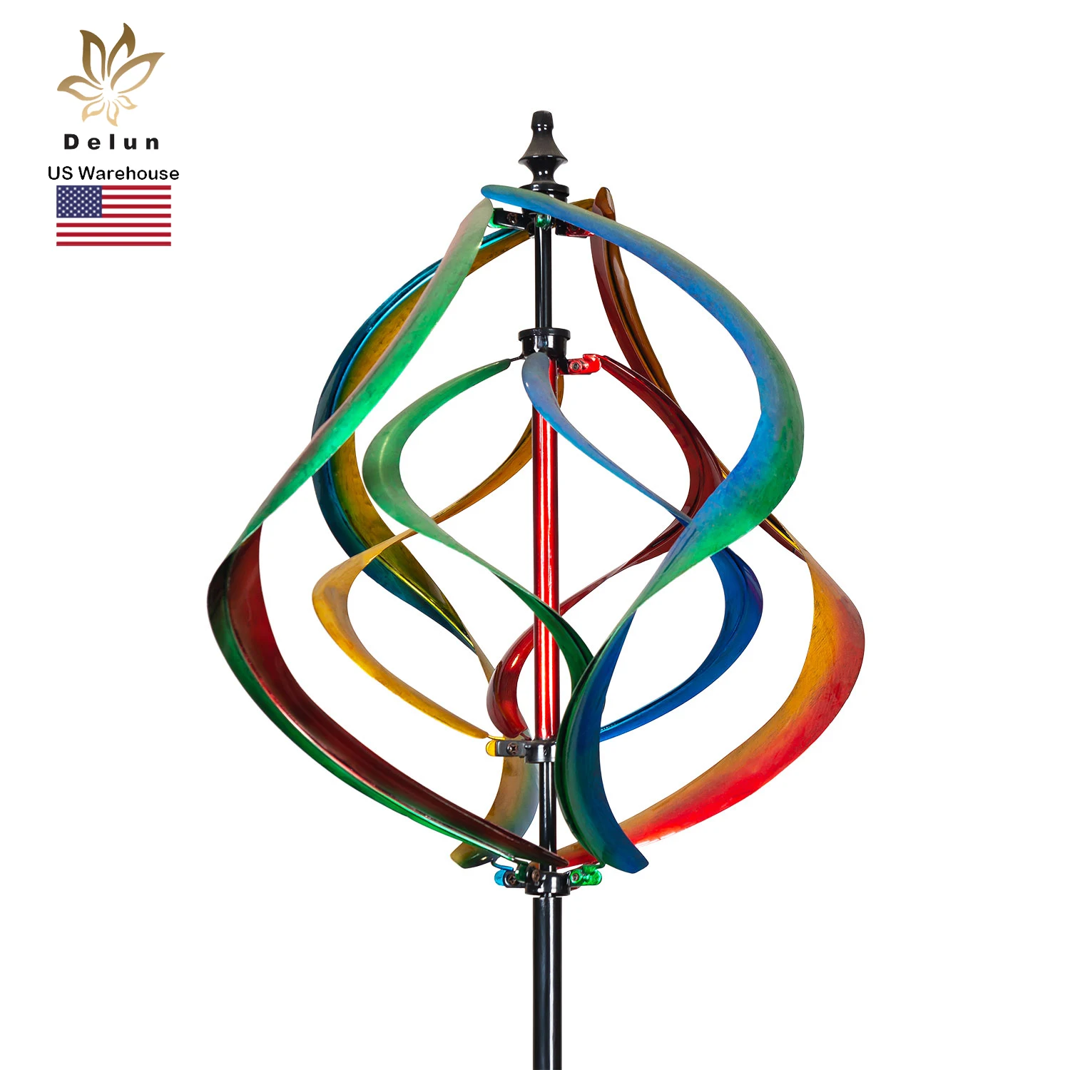 Garden Decor Colorful Wind Catcher Outdoor Wind Spinner Metal Kinetic Wind Spinner 3D
Garden Decor Colorful Wind Catcher Outdoor Wind Spinner Metal Kinetic Wind Spinner 3D