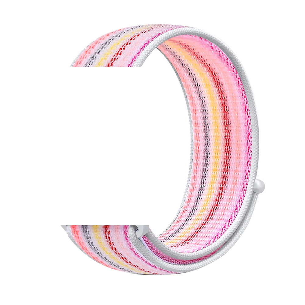 ShanHai Nylon Sport Loop Band For Apple Watch Breathable Nylon Loop Watch Replacement Strap Loop for iWatch Series 5/4/3 40/44mm, Multi-color optional or customized
ShanHai Nylon Sport Loop Band For Apple Watch Breathable Nylon Loop Watch Replacement Strap Loop for iWatch Series 5/4/3 40/44mm, Multi-color optional or customized