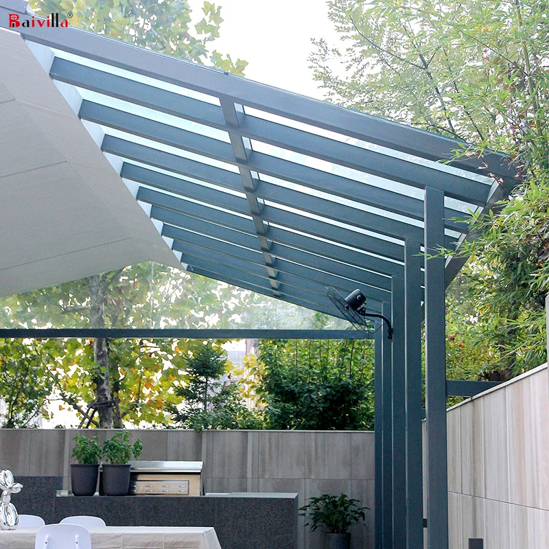 China Prefab Heat Insulation Polycarbonate Gable Roof Pergolas And Gazebos Garden Outdoor, Customized colors 
China Prefab Heat Insulation Polycarbonate Gable Roof Pergolas And Gazebos Garden Outdoor, Customized colors