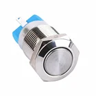12mm on off switch mini 220 volts Waterproof Small electric power Metal Self-locking Push Button on/off switch