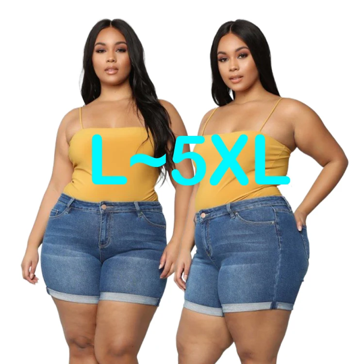 Plus Size Woman Female Big 5X Stretchy Denim Oversized Jeans Pants Shorts For Fat Women
Plus Size Woman Female Big 5X Stretchy Denim Oversized Jeans Pants Shorts For Fat Women