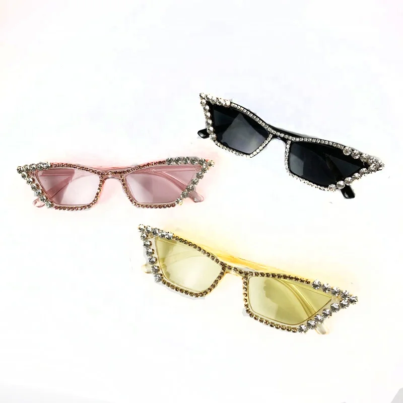 Vintage Sunglasses Women Cat Eye Luxury Brand Designer Sun Glasses Rhinestone Retro Small ladies Sunglasses Eyewear
Vintage Sunglasses Women Cat Eye Luxury Brand Designer Sun Glasses Rhinestone Retro Small ladies Sunglasses Eyewear