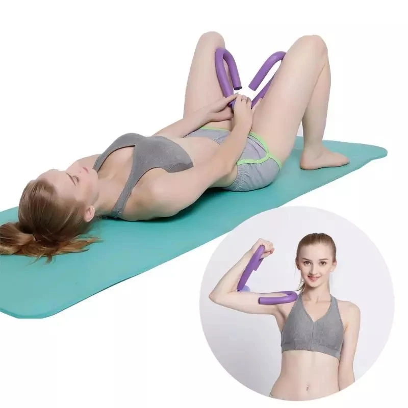 

Factory Price Thigh Exercise Equipment Body Full Fitness PVC Training Apparatus Yoga Leg Clamp S-shaped Leg Training Clip, Purple/blue/gray/pink