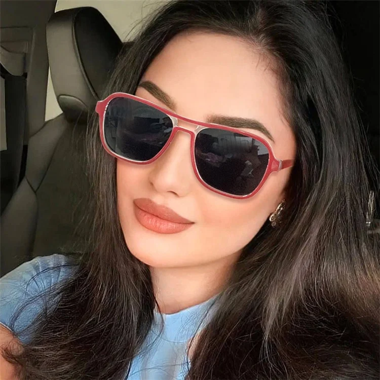 New trendy fashion luxury brand designer double beam sunglasses unisex custom logo sun glasses pc frame uv400 ins style shades
New trendy fashion luxury brand designer double beam sunglasses unisex custom logo sun glasses pc frame uv400 ins style shades