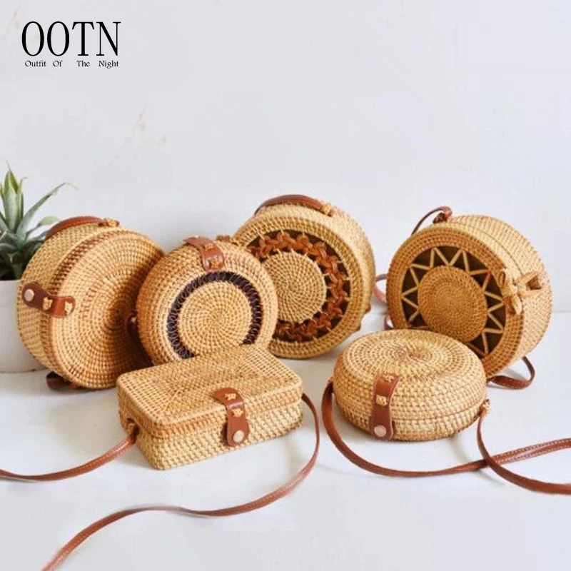 OOTN Round Straw Shoulder Bag Small Beach HandBags Women Summer Hollow Handmade Messenger Crossbody Woven Rattan Bag
OOTN Round Straw Shoulder Bag Small Beach HandBags Women Summer Hollow Handmade Messenger Crossbody Woven Rattan Bag