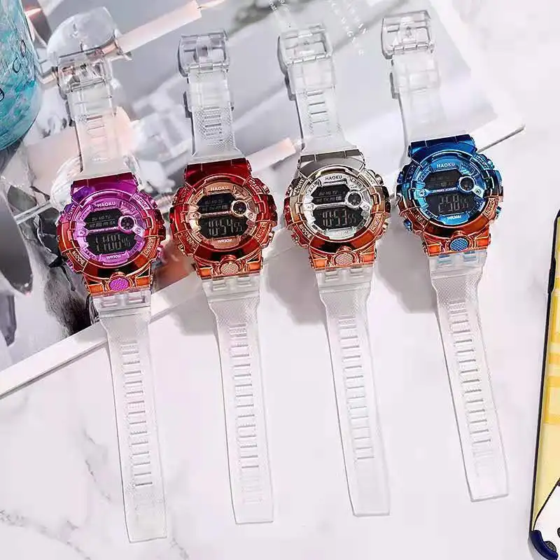 2021 New product watch for children wholesale colorful waterproof sports led wrist watch for women
2021 New product watch for children wholesale colorful waterproof sports led wrist watch for women