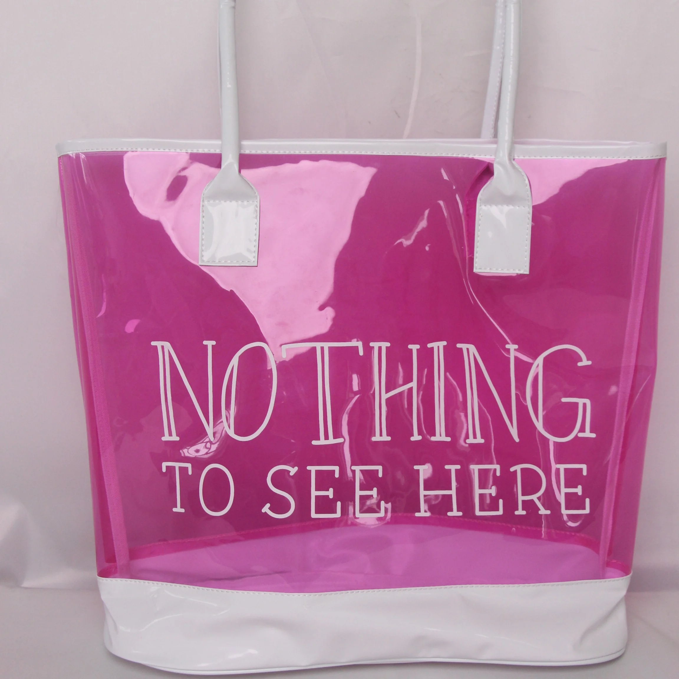 Fashion plastic pvc beach bag waterproof clear beach bag transparent pvc tote bag, Customized colors
Fashion plastic pvc beach bag waterproof clear beach bag transparent pvc tote bag, Customized colors