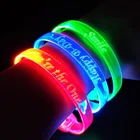 Kids Glow Stick Safe Nontoxic Motion Sound Activated Wristband Multi Color Led Bracelet