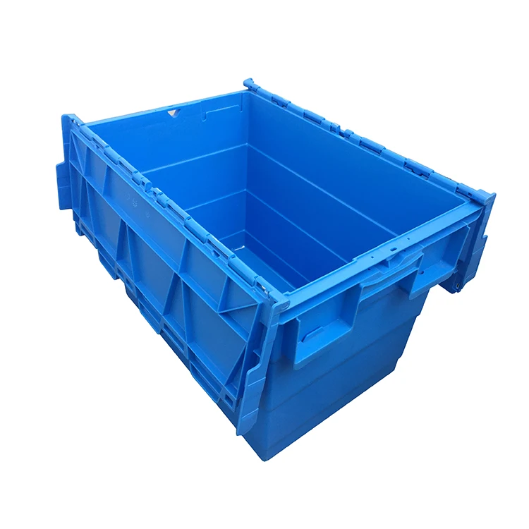 60L Moving Stackable Logistics Reusable Tote with Locking Lid Plastic Storage Box, Blue
60L Moving Stackable Logistics Reusable Tote with Locking Lid Plastic Storage Box, Blue