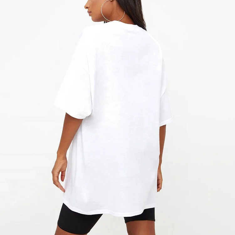 Custom Printing Women Solid Colors 100% Cotton Tee Shirt Oversized Plus Size White Round Neck TShirts, 8 colors or custom colors
Custom Printing Women Solid Colors 100% Cotton Tee Shirt Oversized Plus Size White Round Neck TShirts, 8 colors or custom colors