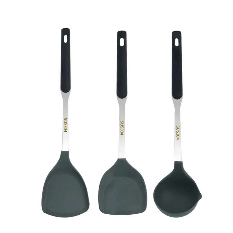 Hot Sale SUS304 Stainless steel Handle Silicone Kitchen Cooking Tools Stand Kitchenware Spatula Silicone Kitchen Utensils Set
Hot Sale SUS304 Stainless steel Handle Silicone Kitchen Cooking Tools Stand Kitchenware Spatula Silicone Kitchen Utensils Set