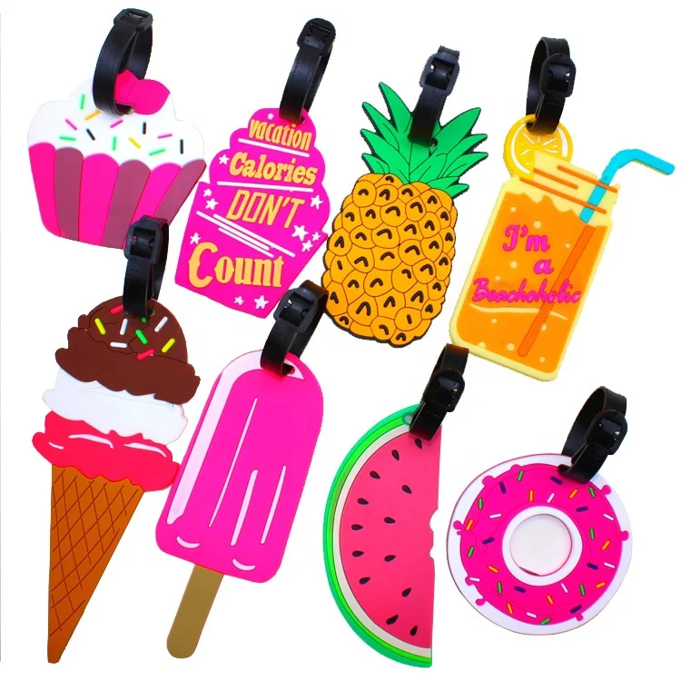 New Travel Accessories Funny Suitcase Luggage Tags, Personalized Cute Food Luggage Tag, Various color
New Travel Accessories Funny Suitcase Luggage Tags, Personalized Cute Food Luggage Tag, Various color