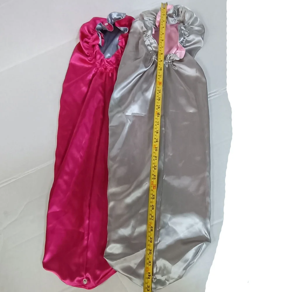 32"Custom Adjustable Double Layers Extra Large Women Satin Sleeping Hair Cap Silk Bonnets Hats
32"Custom Adjustable Double Layers Extra Large Women Satin Sleeping Hair Cap Silk Bonnets Hats