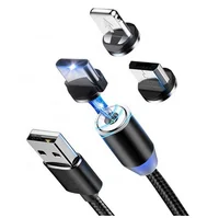 3 in 1 Magnetic Micro USB Cable 3 in 1 Charging cable Magnetic Charger Adapter fast charging Led Mobile Phone Cables
3 in 1 Magnetic Micro USB Cable 3 in 1 Charging cable Magnetic Charger Adapter fast charging Led Mobile Phone Cables