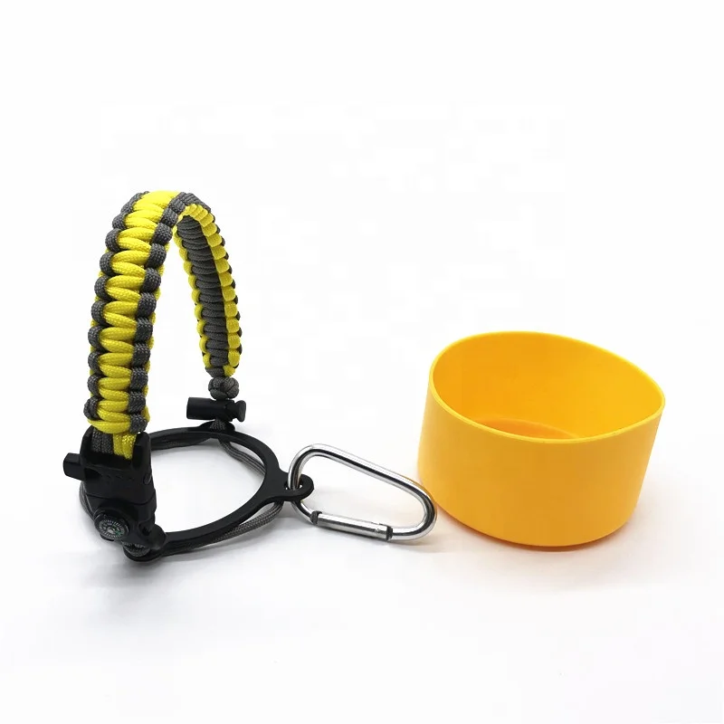 Wholesale Survival Kits paracord weave bottle handle Eco Friendly paracord Bottle handle and sleeve, Different color is available
Wholesale Survival Kits paracord weave bottle handle Eco Friendly paracord Bottle handle and sleeve, Different color is available
