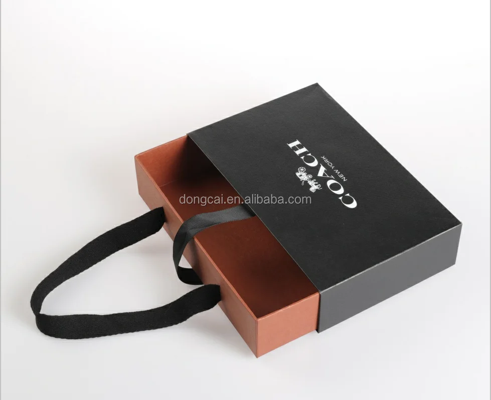 luxury gift box details *ribbon: black cutton handle *paper