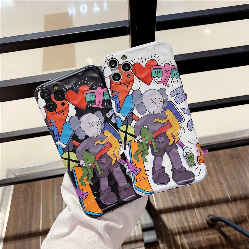 fashion Cartoon character mobile phone case smart phone 3D IMD soft shell anti-fall cover for For iPhone 11 11Pro 11Pro Max 7p
fashion Cartoon character mobile phone case smart phone 3D IMD soft shell anti-fall cover for For iPhone 11 11Pro 11Pro Max 7p