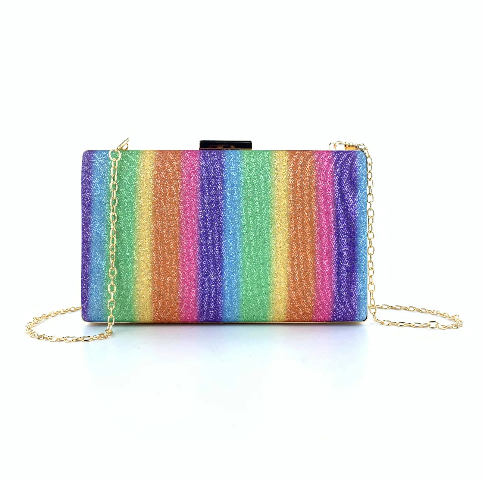 Clutches Wallet Women Purse Crossbody Bags Bling Bling Evening Clutch Bag Rainbow Ladies Party Bag Customized Shenzhen TJST-330
Clutches Wallet Women Purse Crossbody Bags Bling Bling Evening Clutch Bag Rainbow Ladies Party Bag Customized Shenzhen TJST-330
