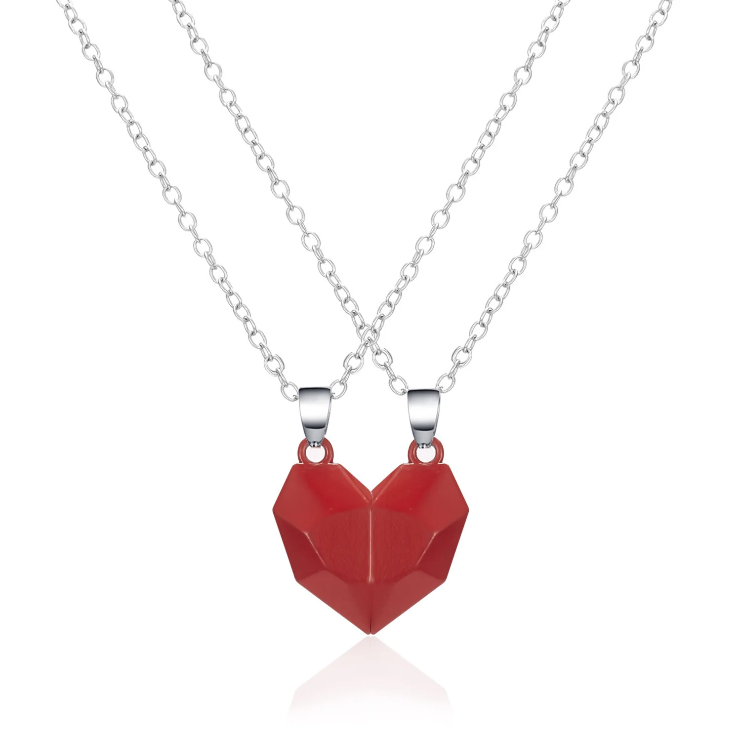 4 Magnatic Red Gold Heartbeat Man I Love You 100 Language Stainless Steel Cuban Heart Necklace, As pictures
4 Magnatic Red Gold Heartbeat Man I Love You 100 Language Stainless Steel Cuban Heart Necklace, As pictures