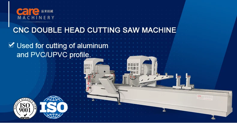 High Precision Cnc Double Head Miter Aluminum Cutting Saw Machine