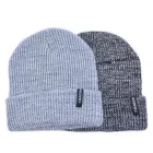 Wholesale Acrylic Blend Slouchy Cuff Woven Label Ski Cap Skull Knit Beanie Custom Ski Designer Winter Hats For Men