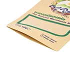 Eco-friendly eco brown kraft- paper bag customize kraft paper bag for packing