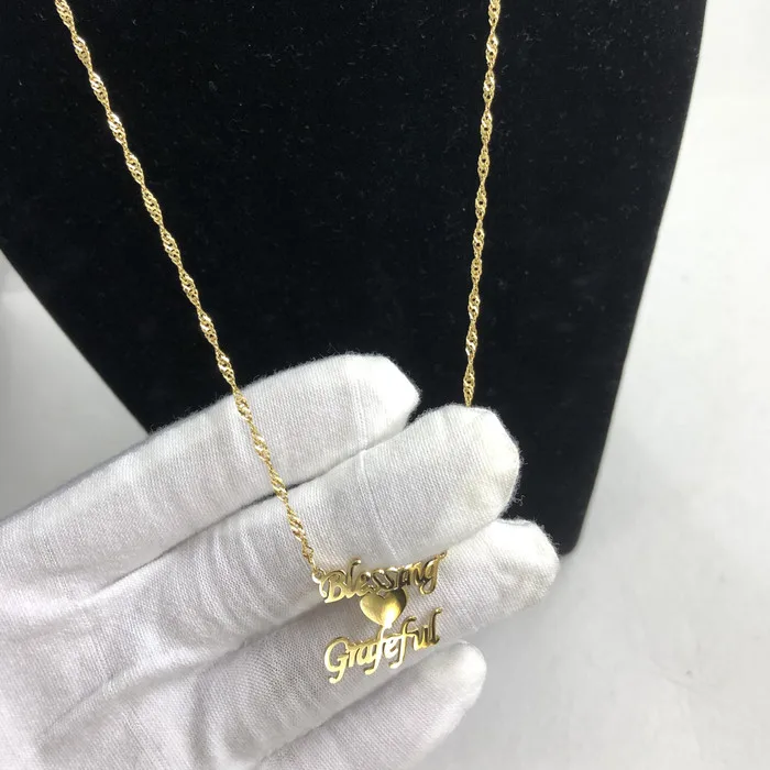 Wholesale Custom Jewelry Personalized Double Name Heart Necklace With Gold Plated Gifts For Mom, Gold double name heart necklace
Wholesale Custom Jewelry Personalized Double Name Heart Necklace With Gold Plated Gifts For Mom, Gold double name heart necklace