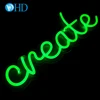 Big brand promote cheap decorative custom made signage manufacturer neon open sign
