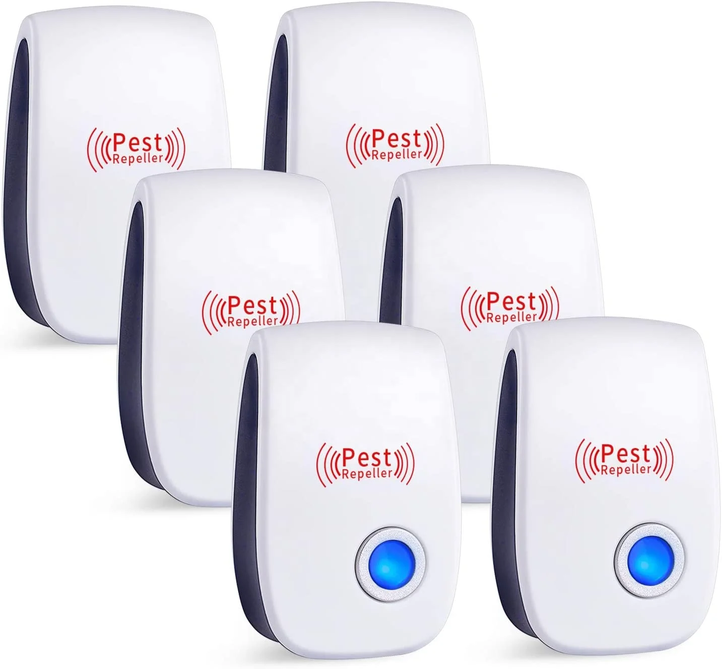 Ultrasonic Pest Repeller Plug in Pest Reject Electronic Pest Control Ultrasonic Repellent, White
Ultrasonic Pest Repeller Plug in Pest Reject Electronic Pest Control Ultrasonic Repellent, White