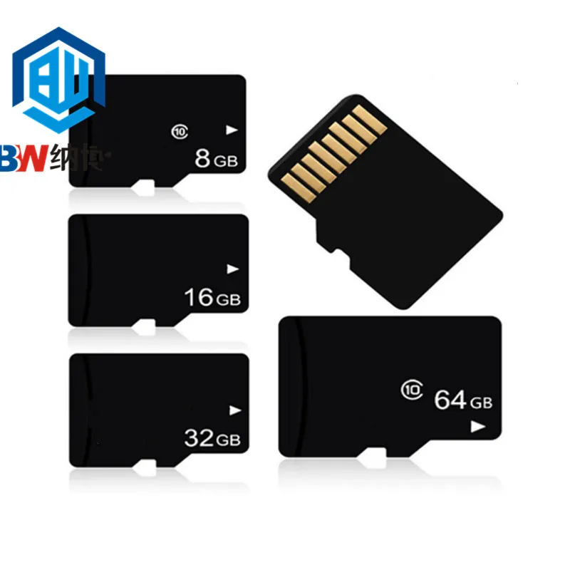 Cheap Price 100% Full Capacity Micro C10 Bulk Memory Cctv Camera TF Card 32GB 64GB 128GB SD Card