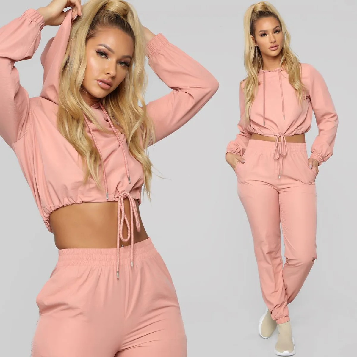Hot Sale Custom Sweatshirts Women's Hoodies Sweatshirts Womens New Arrival Tie Front Crew Neck Cropped Sweatshirt
Hot Sale Custom Sweatshirts Women's Hoodies Sweatshirts Womens New Arrival Tie Front Crew Neck Cropped Sweatshirt