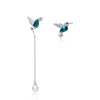 Crystal Jewellery Bird Asymmetrical Earrings For Women