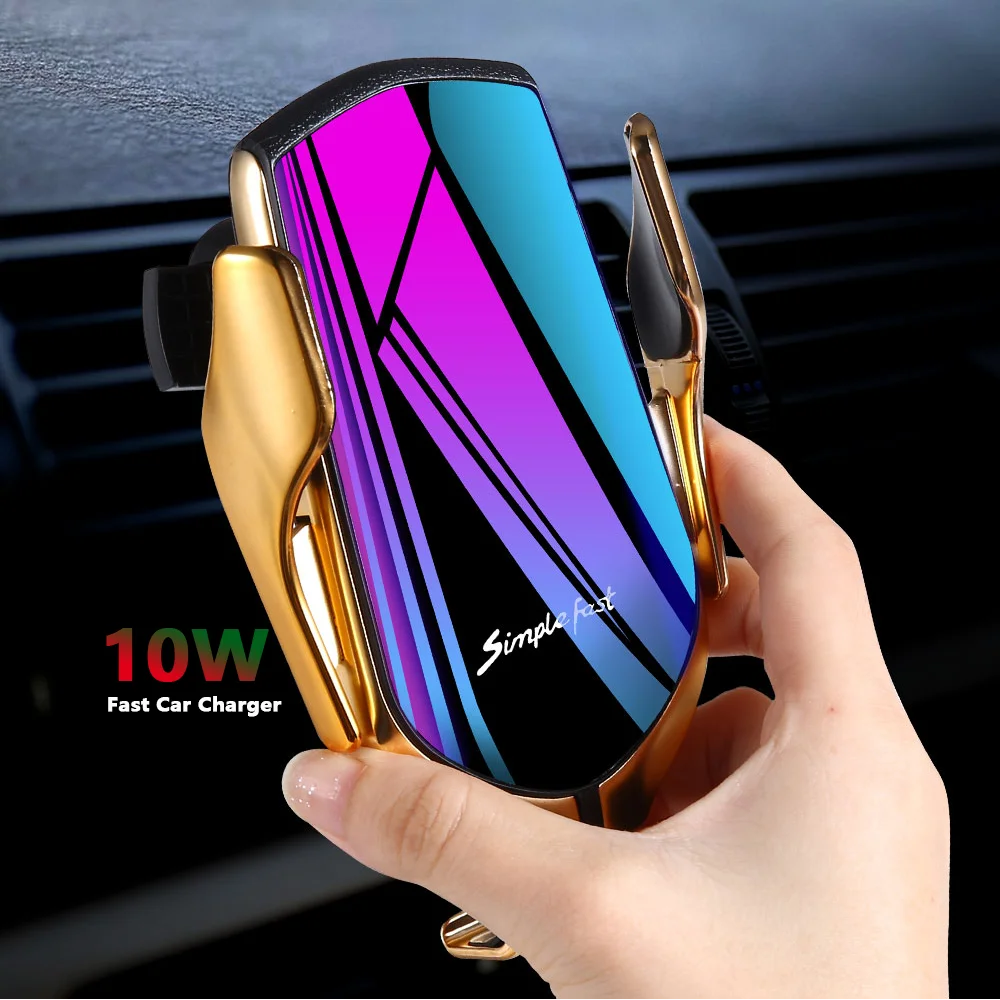Free Shipping 1 Sample OK New 10W Wireless Automatic Sensor Car Phone Holder Charger Fast R1 Wireless Car Charger Custom Accept
Free Shipping 1 Sample OK New 10W Wireless Automatic Sensor Car Phone Holder Charger Fast R1 Wireless Car Charger Custom Accept