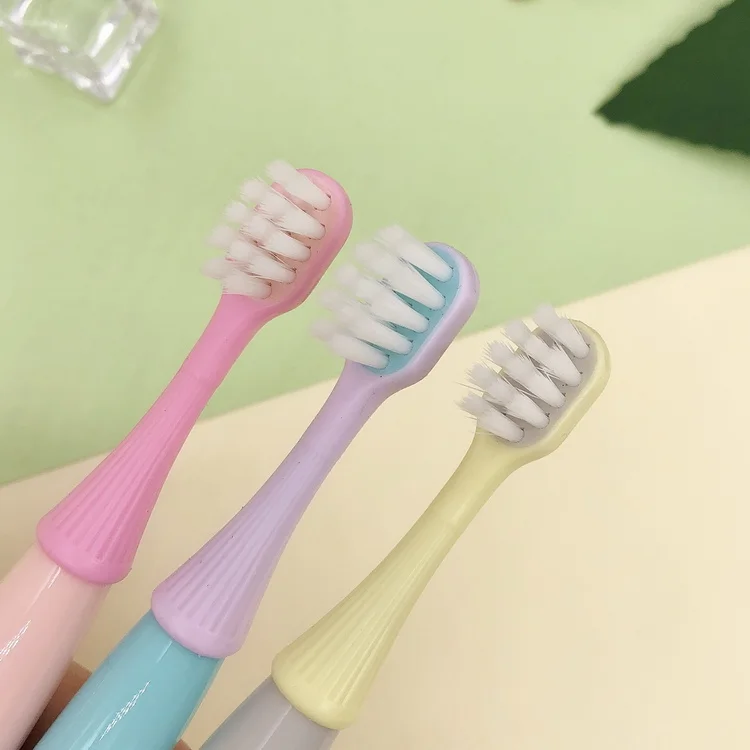 Mushroom Silicone Brush Head Cartoon Superfine bristle Small Kid Toothbrush, Mix color
Mushroom Silicone Brush Head Cartoon Superfine bristle Small Kid Toothbrush, Mix color