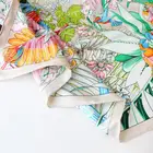 Silk Scarf Hand Rolled 100% Silk Scarf Spring