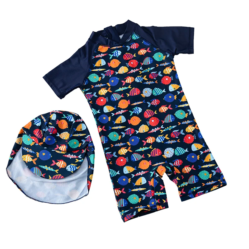 Kids beach leisure sportswear, sun hat, boys and children, one-piece swimsuit, swimming trunks, quick-drying, pattern: colorful
Kids beach leisure sportswear, sun hat, boys and children, one-piece swimsuit, swimming trunks, quick-drying, pattern: colorful