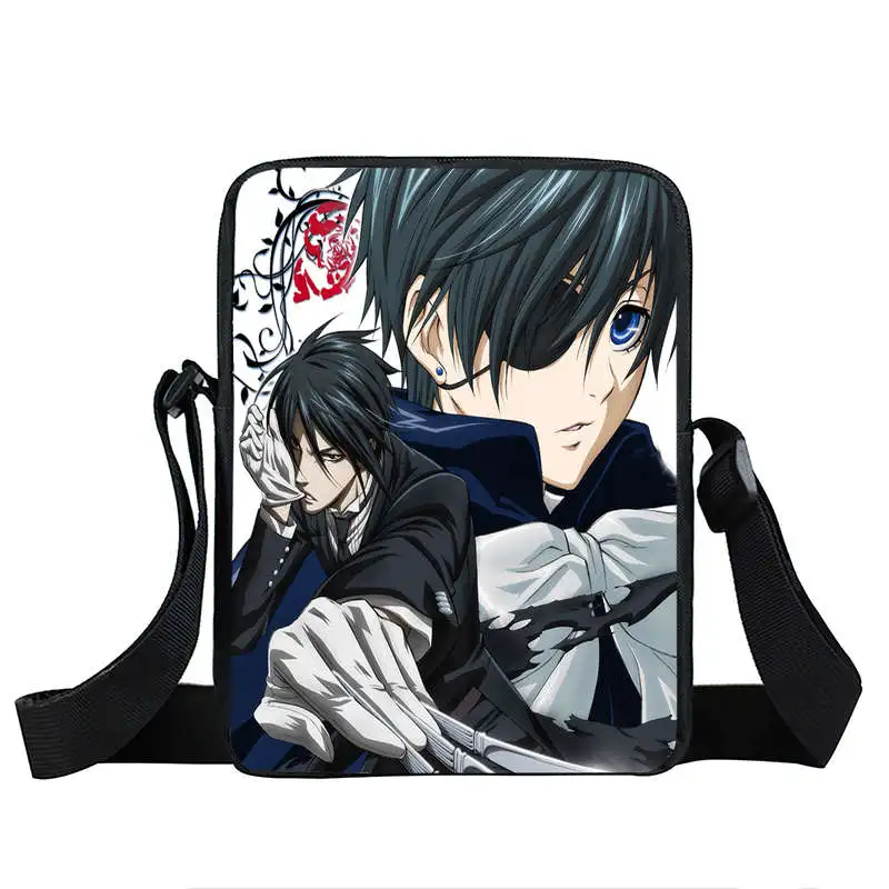 Anime Black Butler Mini Messenger Bag for Teens Kuroshitsuji Ciel Sebastian Black Butler Girls Crossbody Bags Small Shoulder Bag
Anime Black Butler Mini Messenger Bag for Teens Kuroshitsuji Ciel Sebastian Black Butler Girls Crossbody Bags Small Shoulder Bag