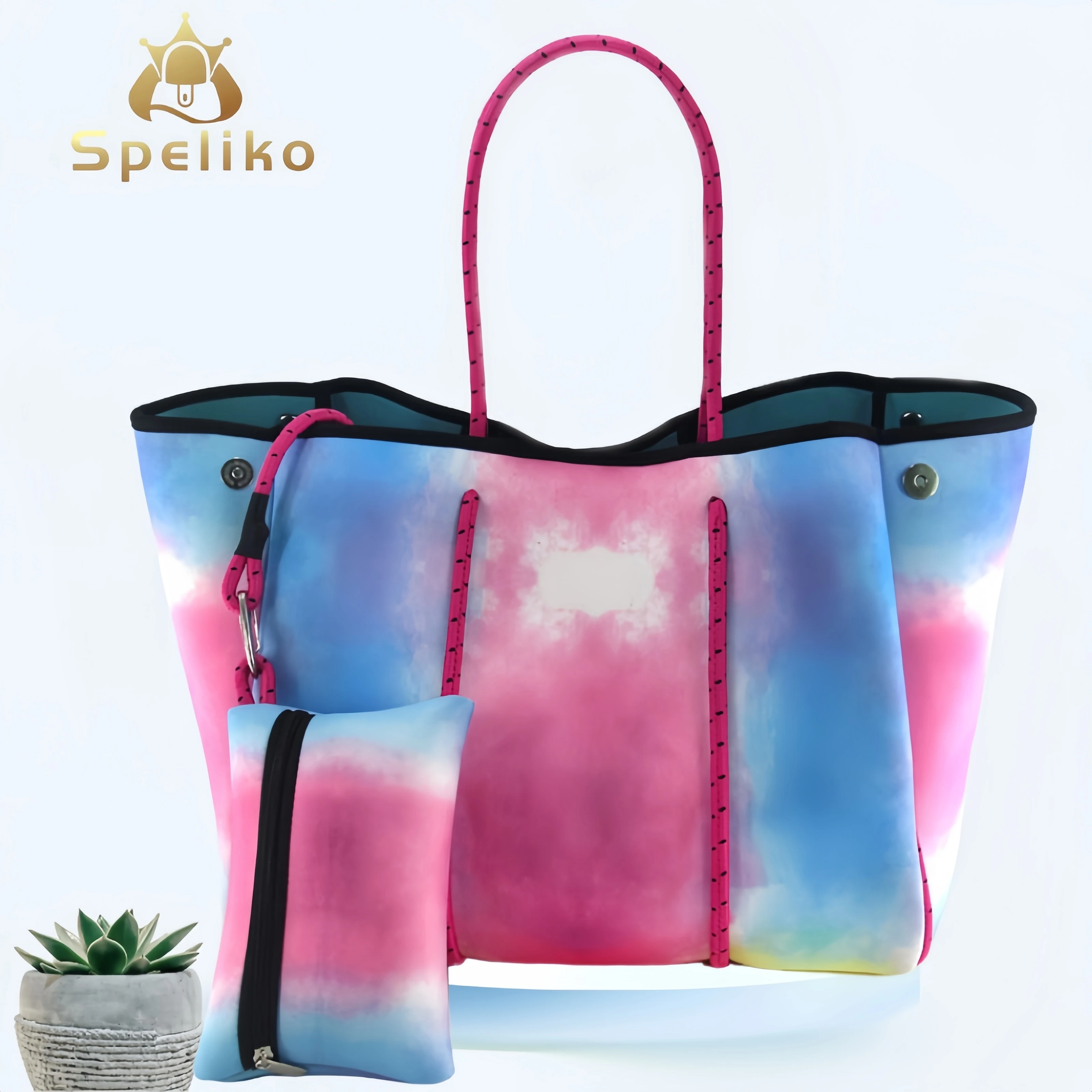 2023 neoprene beach bag new arrival neoprene fabric tote bag large neoprene summer bag
2023 neoprene beach bag new arrival neoprene fabric tote bag large neoprene summer bag