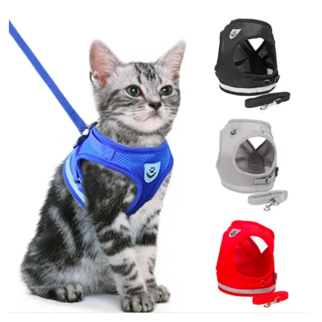 Dog Vest Harness with Belt Summer Breathable Dog Air Harness No Pull for Small Medium Dog, Black,red,blue, grey
Dog Vest Harness with Belt Summer Breathable Dog Air Harness No Pull for Small Medium Dog, Black,red,blue, grey