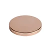 Wholesale All Size Rose Gold Copper Metal Aluminum Candle Jar Lid with Silicone Gasket