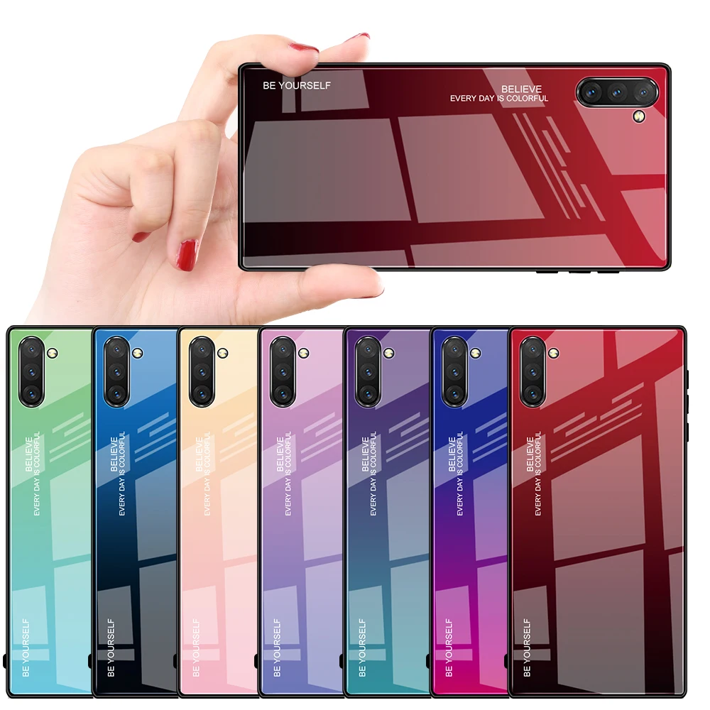 Gorilla Glass Case Cover for Samsung Galaxy Note 10, Glass Mobile Phone Case, 7 colors
Gorilla Glass Case Cover for Samsung Galaxy Note 10, Glass Mobile Phone Case, 7 colors