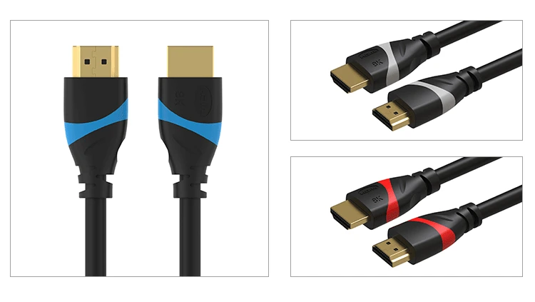 TV cable 2019 hot sales item male to male new mold hdmi cable support 8k without magnifier - ANKUX.COM