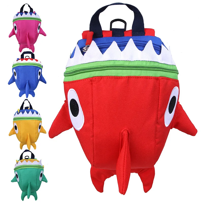 new arrival hot Sale Shark cartoon anti-lost Kids traction rope school backpack bags, Many colors
new arrival hot Sale Shark cartoon anti-lost Kids traction rope school backpack bags, Many colors