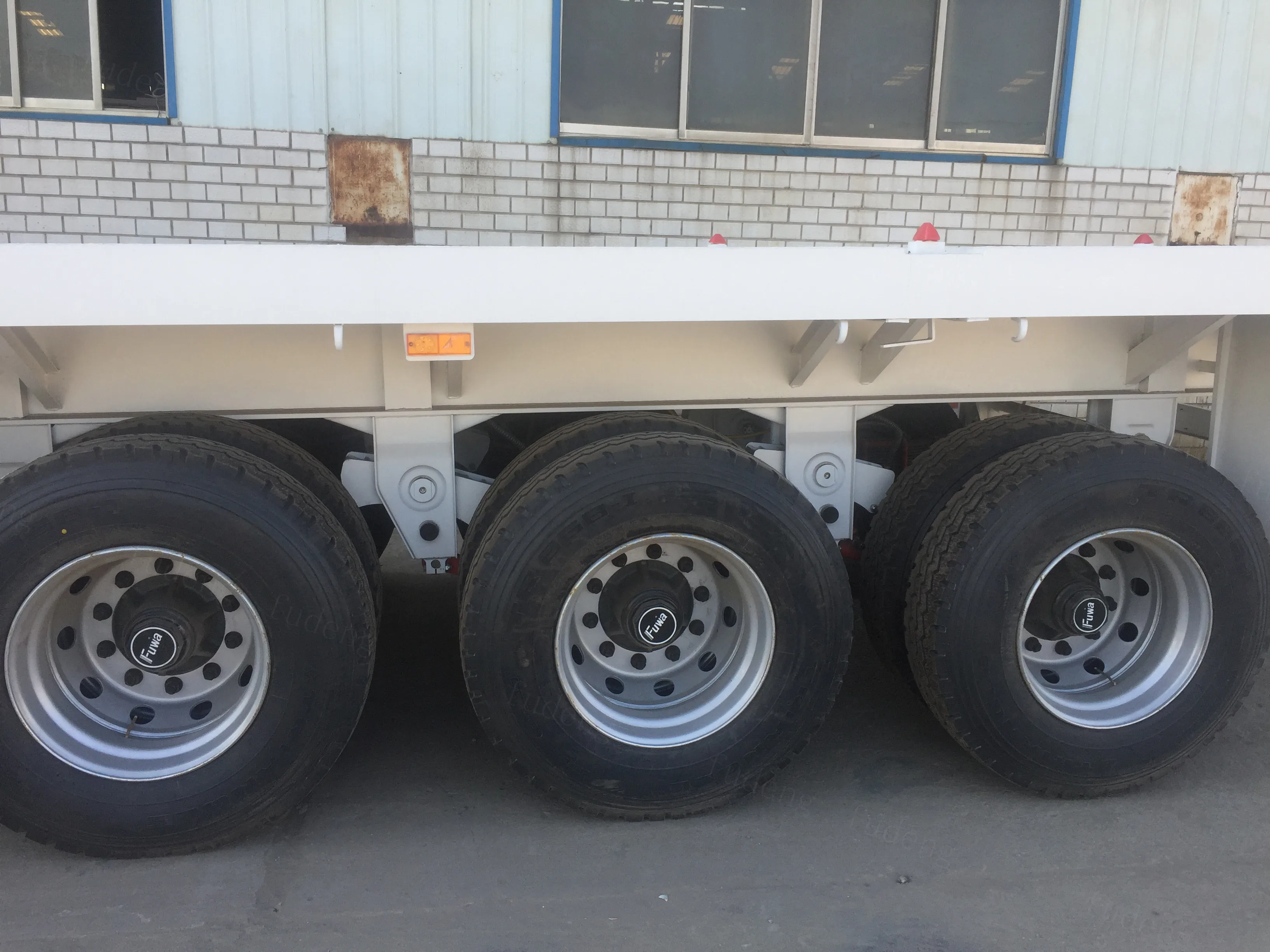 hot selling 40ft flatbed truck trailer with heavy