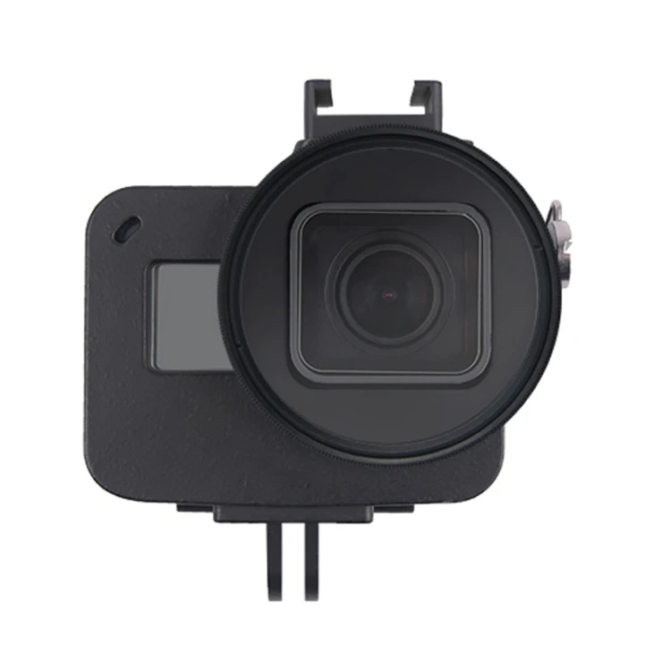 High Quality Shockproof Housing Shell CNC Aluminum Alloy Protective Cage with 52mm UV Lens for GoPro HERO7 Black /6 /5
High Quality Shockproof Housing Shell CNC Aluminum Alloy Protective Cage with 52mm UV Lens for GoPro HERO7 Black /6 /5