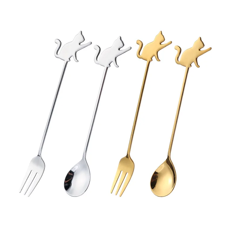 Wholesale Stainless Steel Tea Spoon Cute Animals Dessert Spoon Fruit Coffee Ice Cream Spoon Kitchen Gadget Custom logo For Kid, Sliver,gold
Wholesale Stainless Steel Tea Spoon Cute Animals Dessert Spoon Fruit Coffee Ice Cream Spoon Kitchen Gadget Custom logo For Kid, Sliver,gold