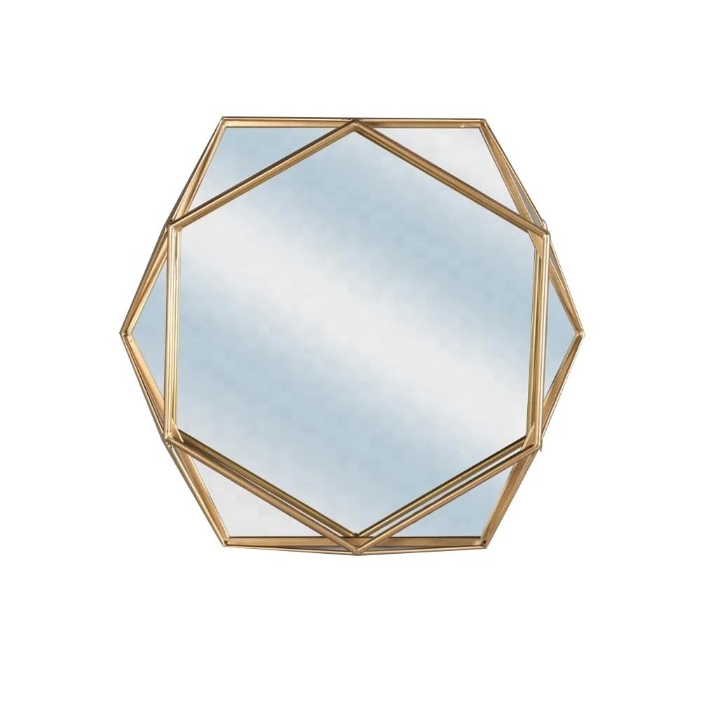 Mayco Fashion Design Decorative And Irregular Shaped Wall Hanging Mirror Makeup Mirror, Golden
Mayco Fashion Design Decorative And Irregular Shaped Wall Hanging Mirror Makeup Mirror, Golden