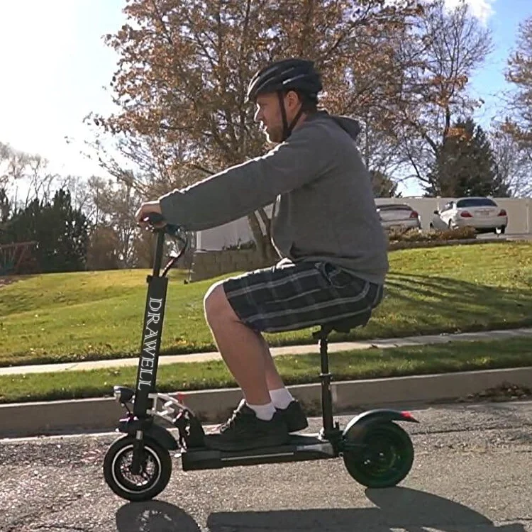 EU Warehouse Adult Pedal Mobility 2 Wheel Elektro 10 Inch Folding Electric Scooter With Seat
EU Warehouse Adult Pedal Mobility 2 Wheel Elektro 10 Inch Folding Electric Scooter With Seat