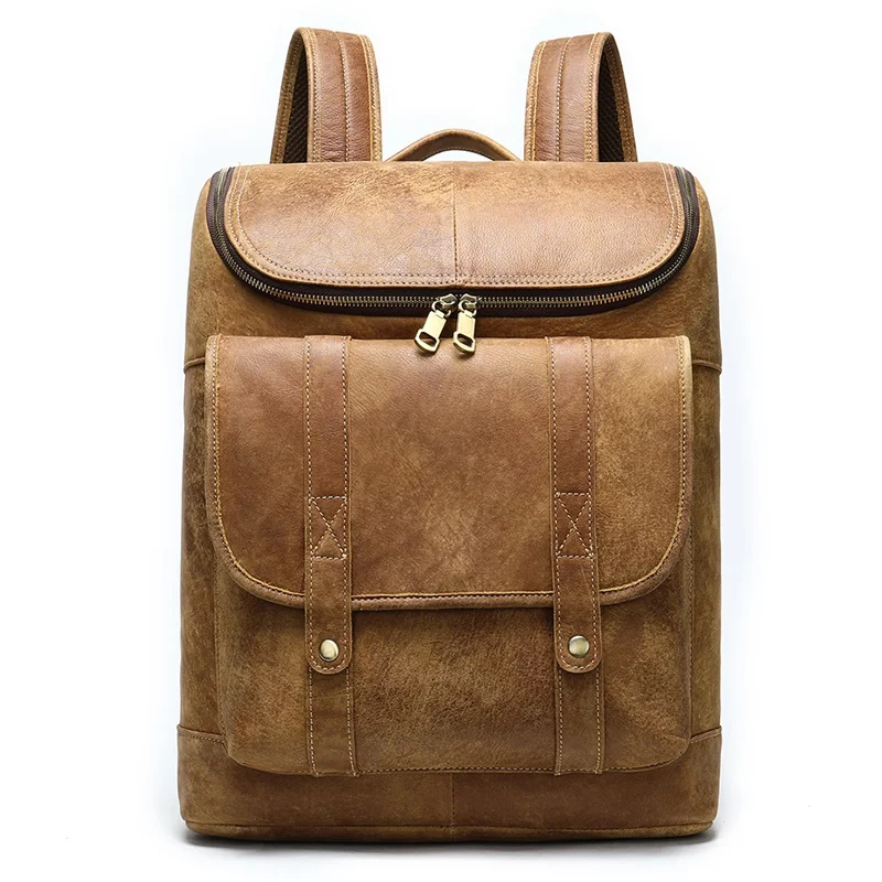 anti theft custom brown Laptop backpack with logo men's Genuine Leather High Quality travelling back pack bags for Men 8829
anti theft custom brown Laptop backpack with logo men's Genuine Leather High Quality travelling back pack bags for Men 8829