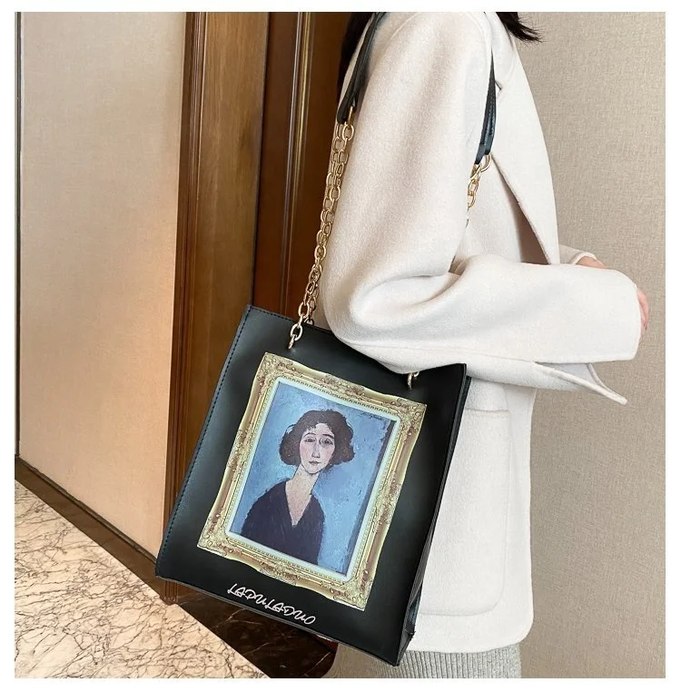 Top Sale Wholesale Cheap Bags Portrait Famous Purses And Hand bags For Women 2021, Customizable
Top Sale Wholesale Cheap Bags Portrait Famous Purses And Hand bags For Women 2021, Customizable